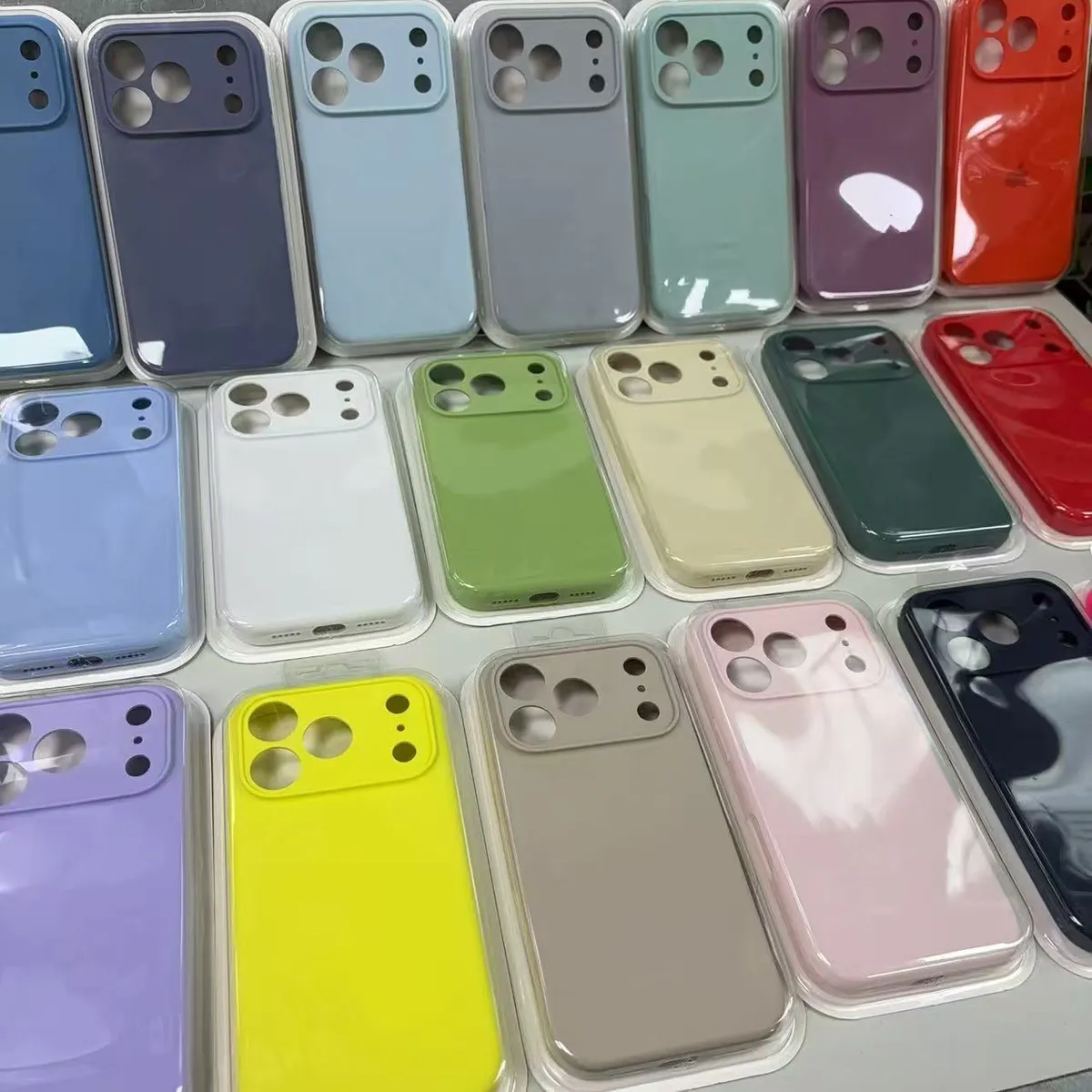 iPhone 15 Pro Max Case - Premium Liquid Silicone All-Inclusive Protective Cover for Apple 14/15 Series Phones, Precision Fit, Soft Touch, Shockproof Design showcase 1