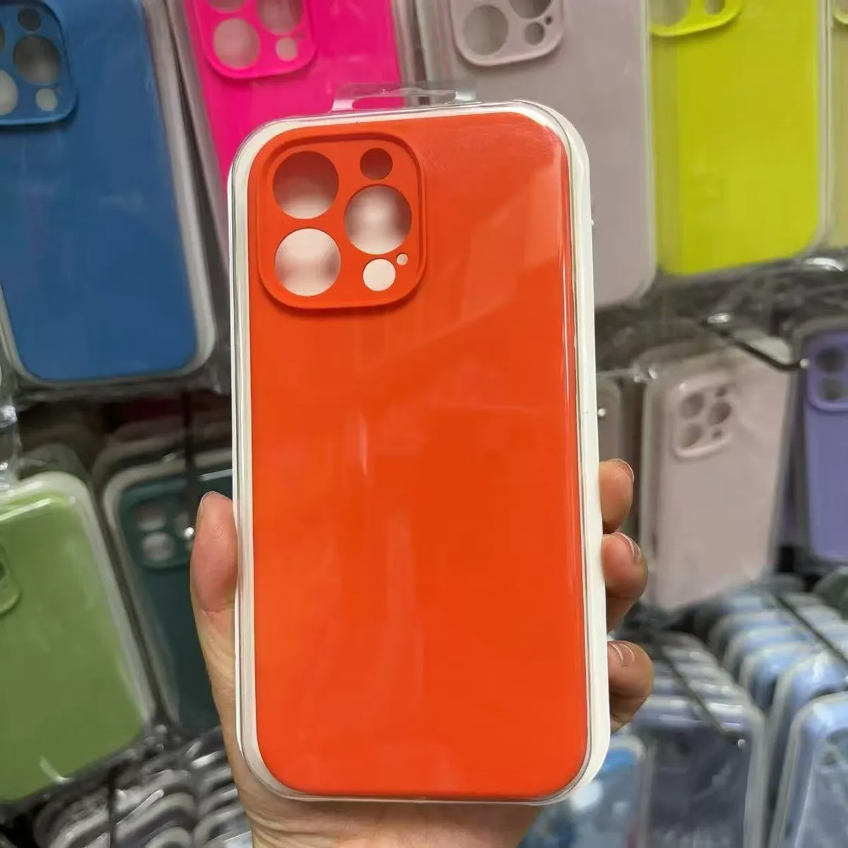 iPhone 15 Pro Max Case - Premium Liquid Silicone All-Inclusive Protective Cover for Apple 14/15 Series Phones, Precision Fit, Soft Touch, Shockproof Design showcase 7