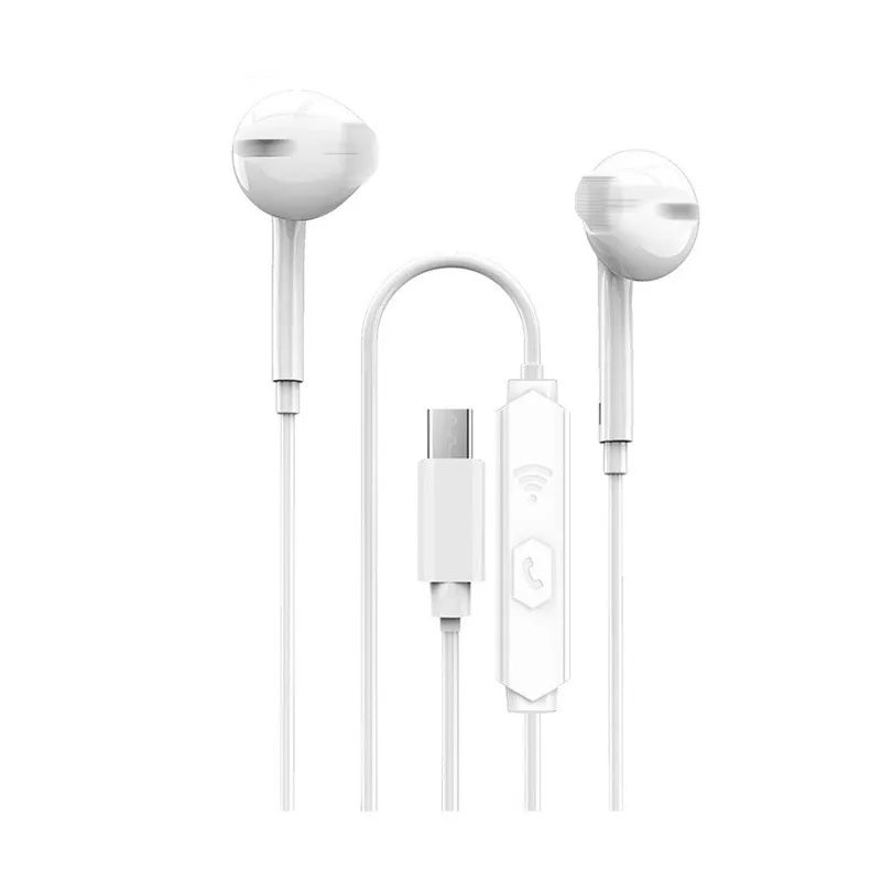 Wired & Bluetooth In-Ear Headphones with Mic for iPhone, Android, Huawei - Type-C Connector, Universal Compatibility - Image 7