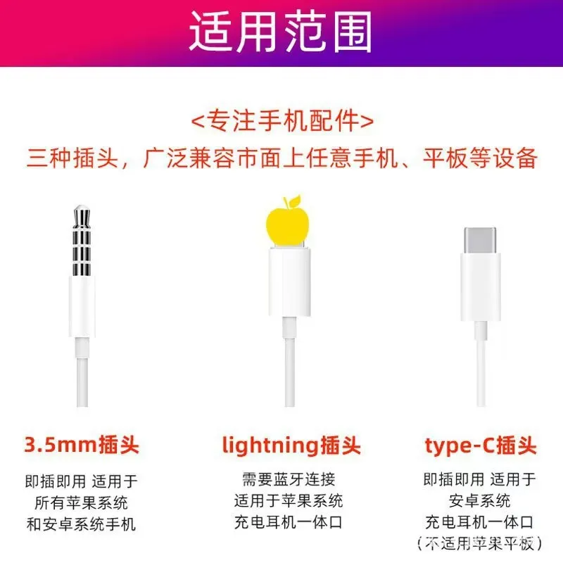 Wired & Bluetooth In-Ear Headphones with Mic for iPhone, Android, Huawei - Type-C Connector, Universal Compatibility showcase 14