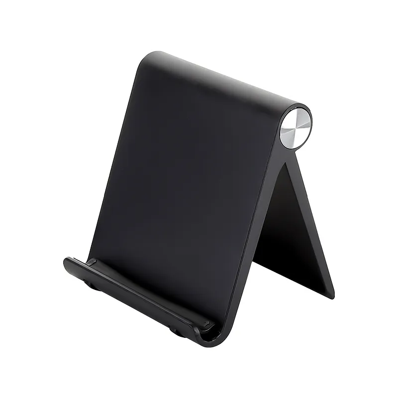 Portable Plastic Mobile Phone Stand Holder for Desktop Use, Simple and Business Small Gift, Wholesale Tablet Support Stand thumbnail 1