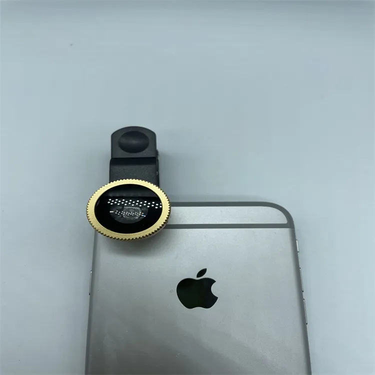 3-in-1 Universal Mobile Phone Camera Lens Kit: Macro, Fisheye, and Wide-Angle Acrylic Lenses for Enhanced Photography - Compatible with All Smartphones thumbnail 2