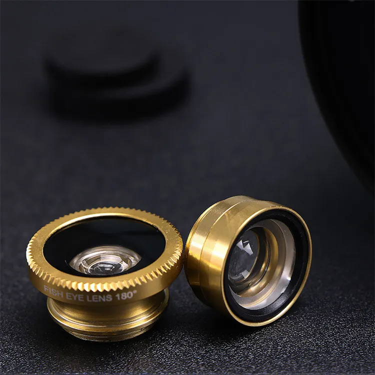 3-in-1 Universal Mobile Phone Camera Lens Kit: Macro, Fisheye, and Wide-Angle Acrylic Lenses for Enhanced Photography - Compatible with All Smartphones showcase 1