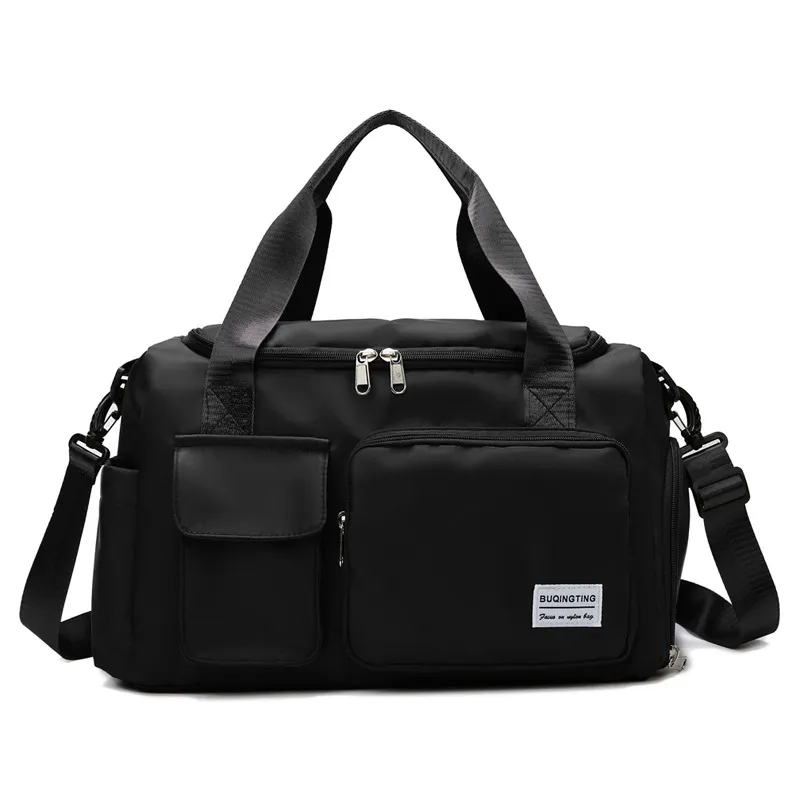 Large Capacity Lightweight Portable Luggage Bag for Men, Business Trip Duffle, Sports Fitness Gym Bag with Wet/Dry Separation, Crossbody Travel Duffel thumbnail 8