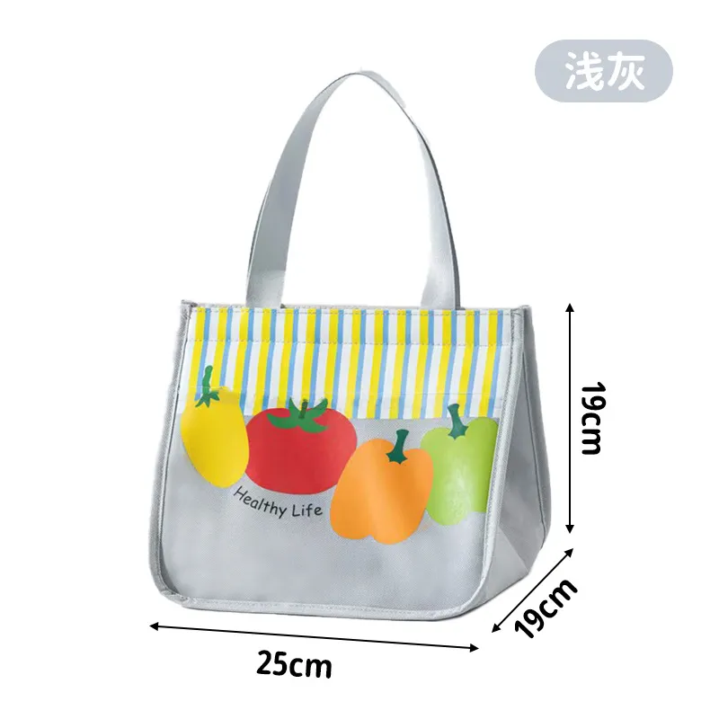 Insulated Lunch Bag for Students & Office Workers, Thickened Aluminum Foil Bento Box Tote, Portable Meal Prep Pouch for Hot or Cold Food thumbnail 10