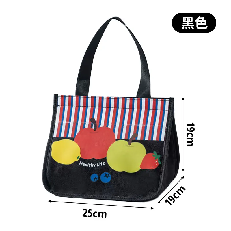 Insulated Lunch Bag for Students & Office Workers, Thickened Aluminum Foil Bento Box Tote, Portable Meal Prep Pouch for Hot or Cold Food thumbnail 9