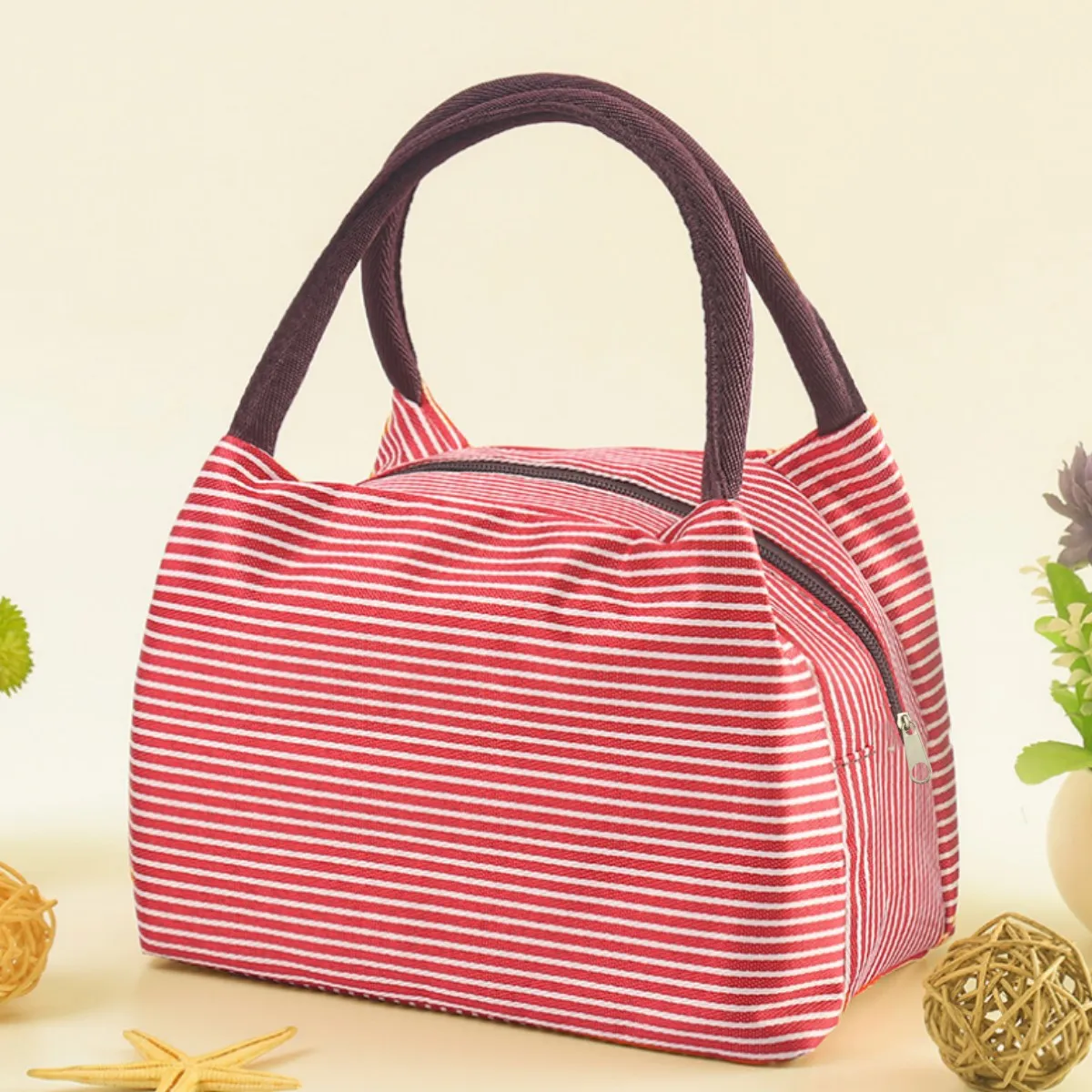 Big Red Stripes#Insulation Bag