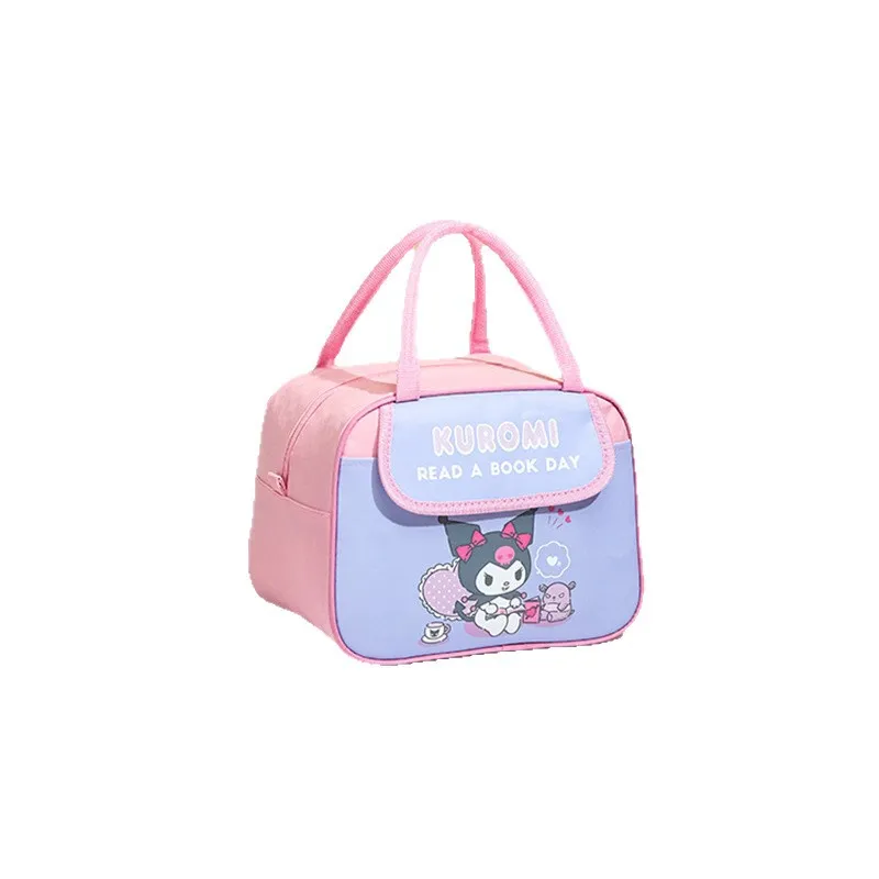 Cute Cartoon Insulated Lunch Bag for Kids, Waterproof Handbag for Primary School Students, Thickened, Portable, Ideal for School and Picnics thumbnail 5