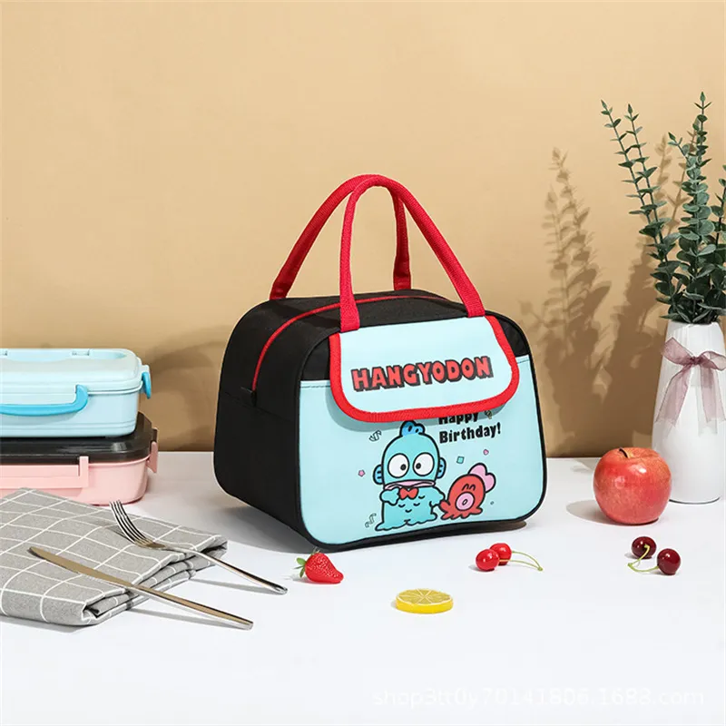 Cute Cartoon Insulated Lunch Bag for Kids, Waterproof Handbag for Primary School Students, Thickened, Portable, Ideal for School and Picnics thumbnail 7