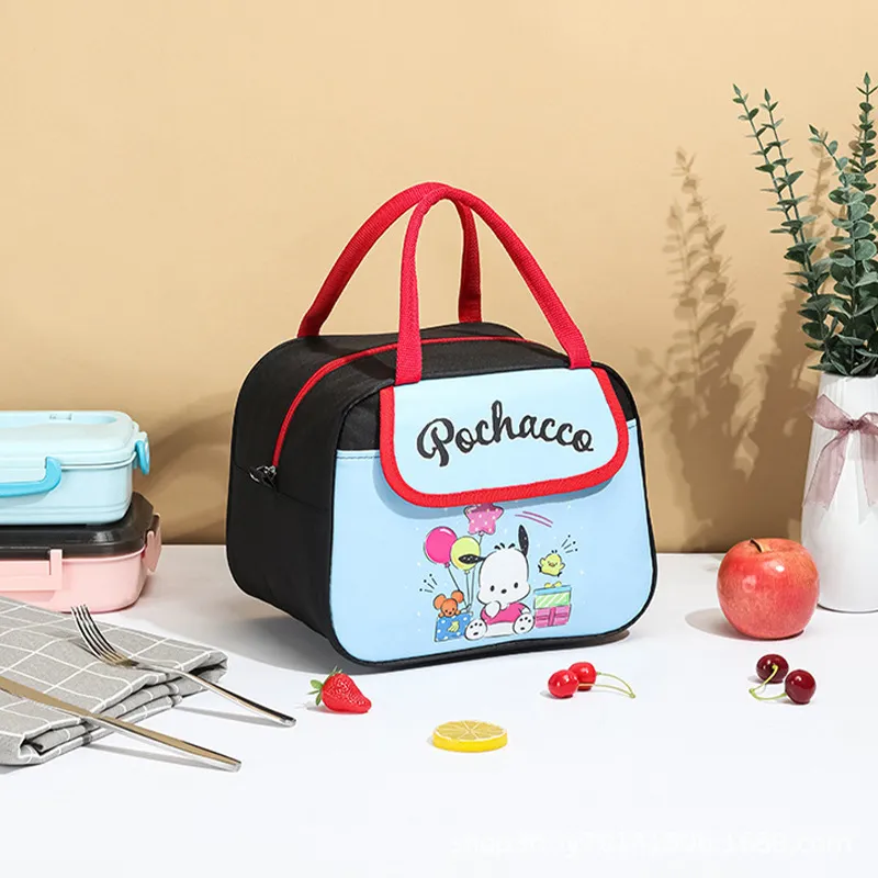 Cute Cartoon Insulated Lunch Bag for Kids, Waterproof Handbag for Primary School Students, Thickened, Portable, Ideal for School and Picnics thumbnail 2