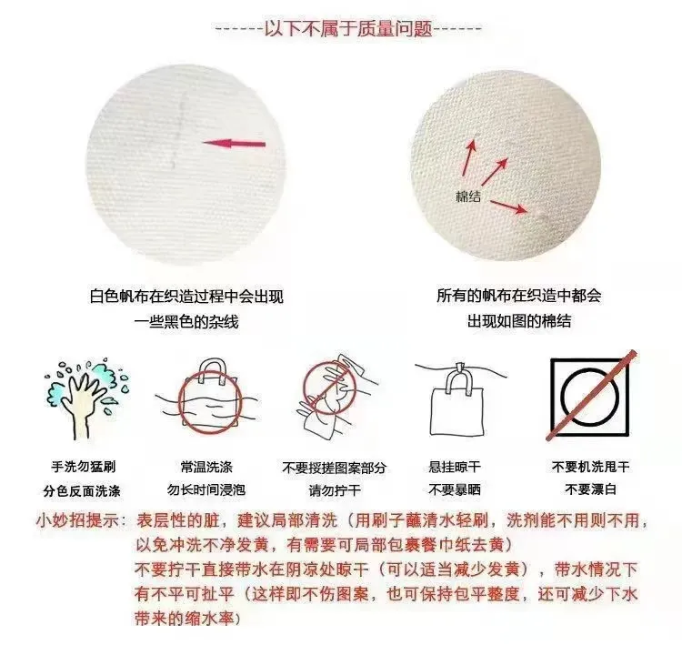 Japanese Cartoon Style Zipper Tote Bag - Large Capacity Canvas Commuter Bag for Students, Versatile Handbag for Daily Use showcase 6