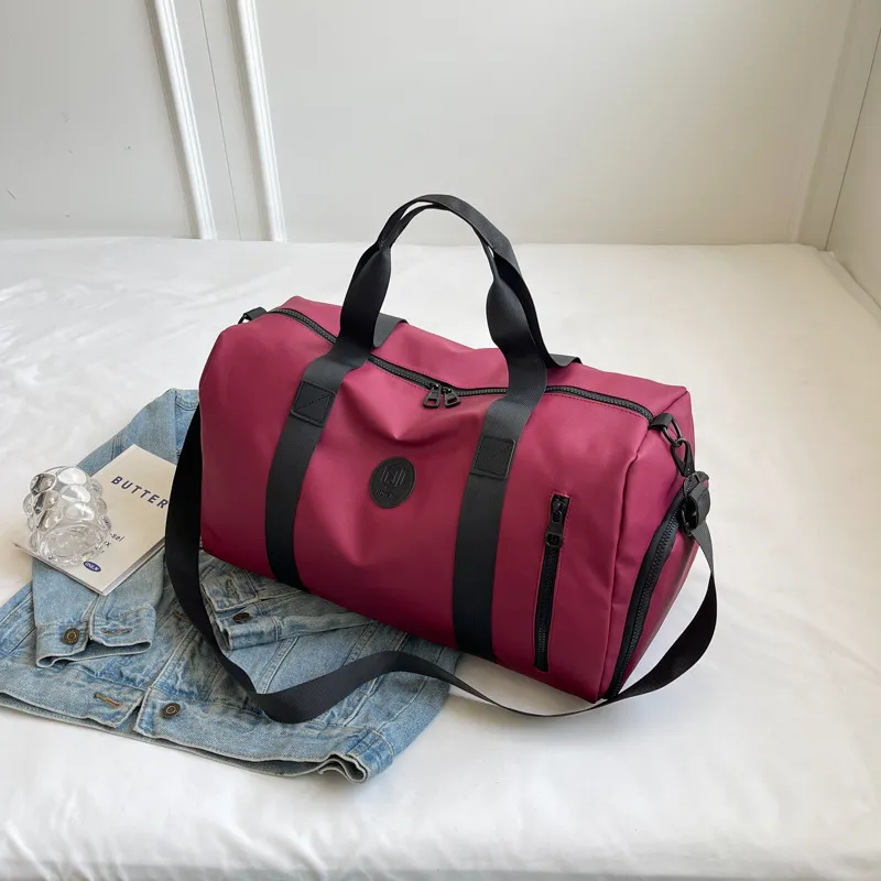 Large Capacity Travel Duffel Bag for Men & Women with Independent Shoe Compartment - Ideal for Gym, Yoga, Swimming, and Weekend Getaways thumbnail 6
