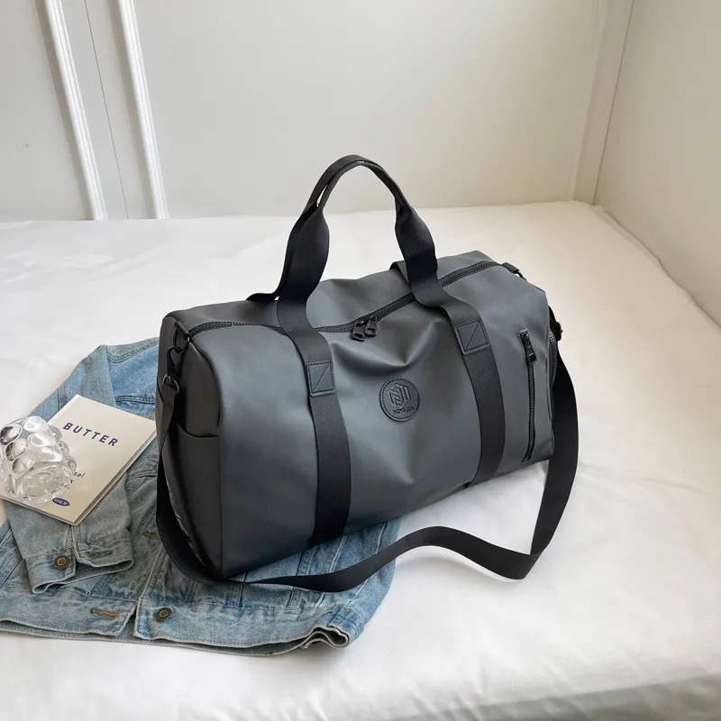 Large Capacity Travel Duffel Bag for Men & Women with Independent Shoe Compartment - Ideal for Gym, Yoga, Swimming, and Weekend Getaways thumbnail 9