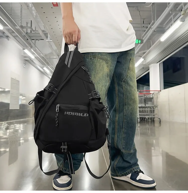 Men's & Women's Large Capacity Crossbody Shoulder Bag - Versatile Travel, School & Outdoor Chest Pack for Couples showcase 10
