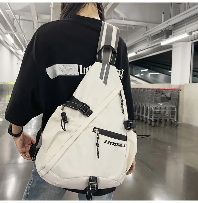 Men's & Women's Large Capacity Crossbody Shoulder Bag - Versatile Travel, School & Outdoor Chest Pack for Couples showcase 13