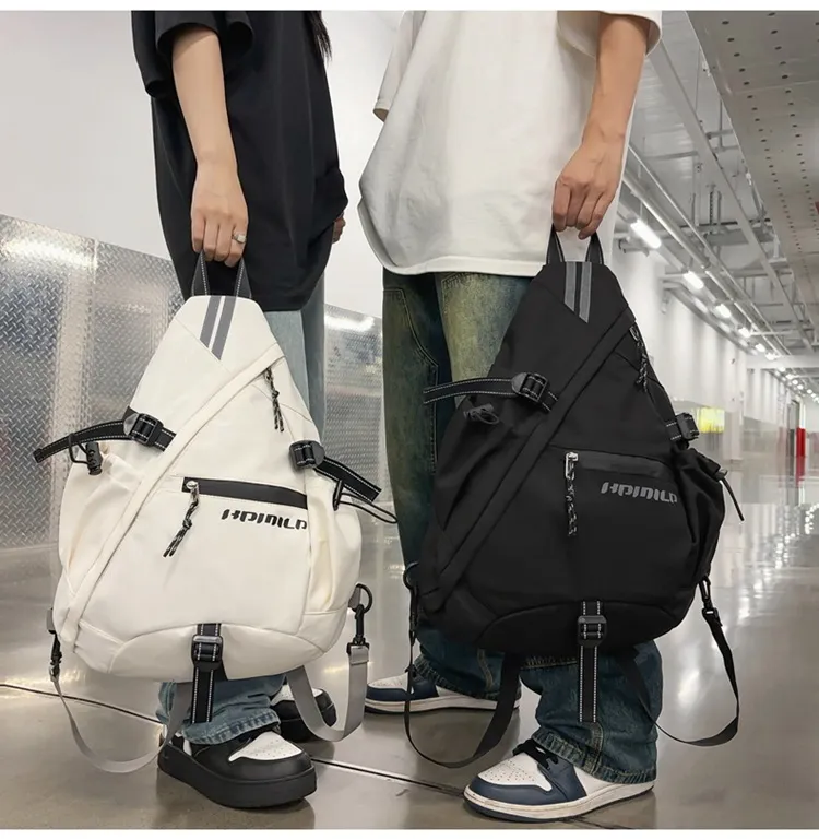 Men's & Women's Large Capacity Crossbody Shoulder Bag - Versatile Travel, School & Outdoor Chest Pack for Couples showcase 12