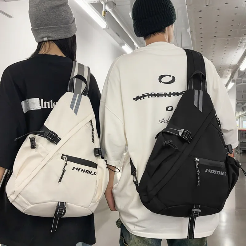 Men's & Women's Large Capacity Crossbody Shoulder Bag - Versatile Travel, School & Outdoor Chest Pack for Couples - Image 1