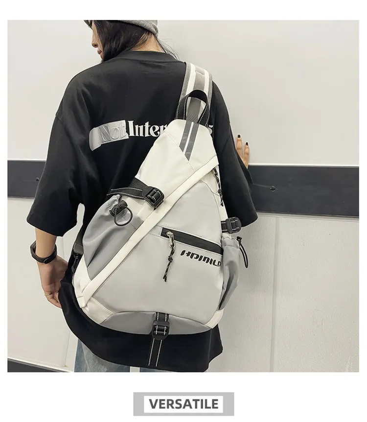 Men's & Women's Large Capacity Crossbody Shoulder Bag - Versatile Travel, School & Outdoor Chest Pack for Couples showcase 7