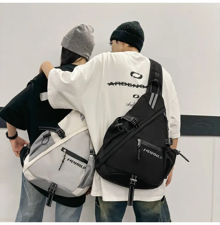 Men's & Women's Large Capacity Crossbody Shoulder Bag - Versatile Travel, School & Outdoor Chest Pack for Couples showcase 9