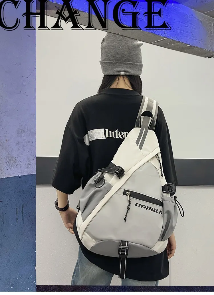 Men's & Women's Large Capacity Crossbody Shoulder Bag - Versatile Travel, School & Outdoor Chest Pack for Couples showcase 4