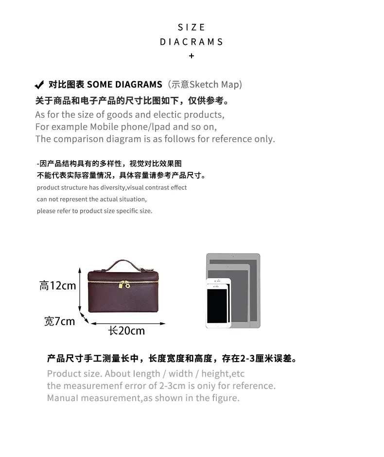 Italian Lp19 Pebbled Leather Handbag - Versatile Single Shoulder Crossbody Bag for Women, Chic and Light Luxury Style showcase 4
