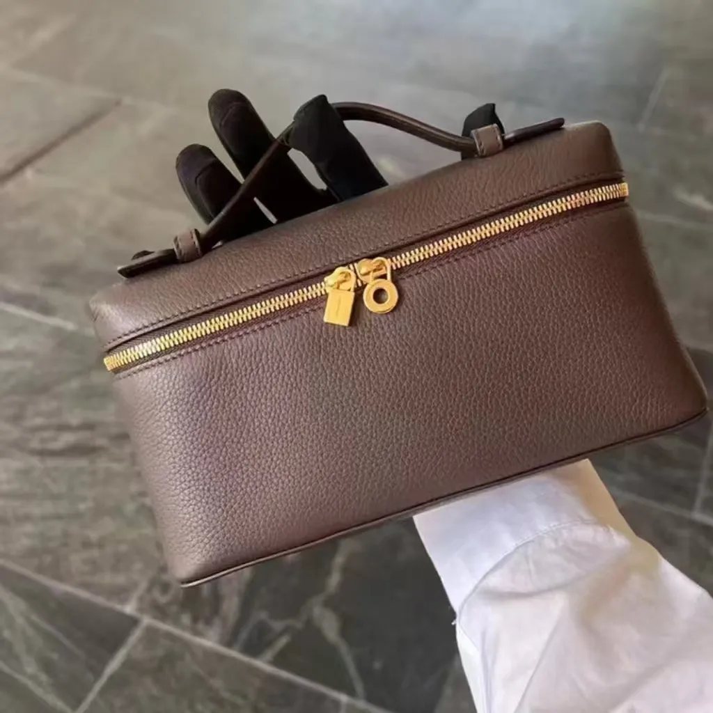 Italian Lp19 Pebbled Leather Handbag - Versatile Single Shoulder Crossbody Bag for Women, Chic and Light Luxury Style thumbnail 7