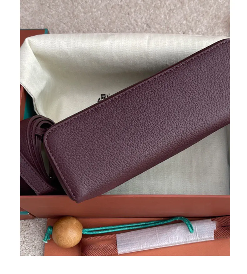 Italian Lp19 Pebbled Leather Handbag - Versatile Single Shoulder Crossbody Bag for Women, Chic and Light Luxury Style showcase 15