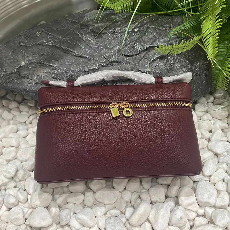 Italian Lp19 Pebbled Leather Handbag - Versatile Single Shoulder Crossbody Bag for Women, Chic and Light Luxury Style thumbnail 8