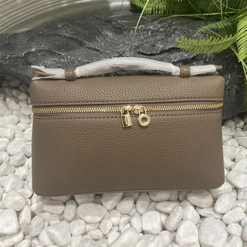 Italian Lp19 Pebbled Leather Handbag - Versatile Single Shoulder Crossbody Bag for Women, Chic and Light Luxury Style thumbnail 6
