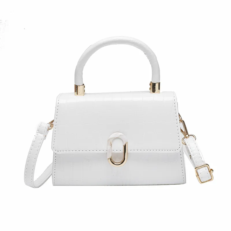 Women's Crocodile Pattern Small Square Crossbody Handbag 2025 - Versatile Fashionable Shoulder Bag for Ladies, Elegant Handheld Purse thumbnail 5