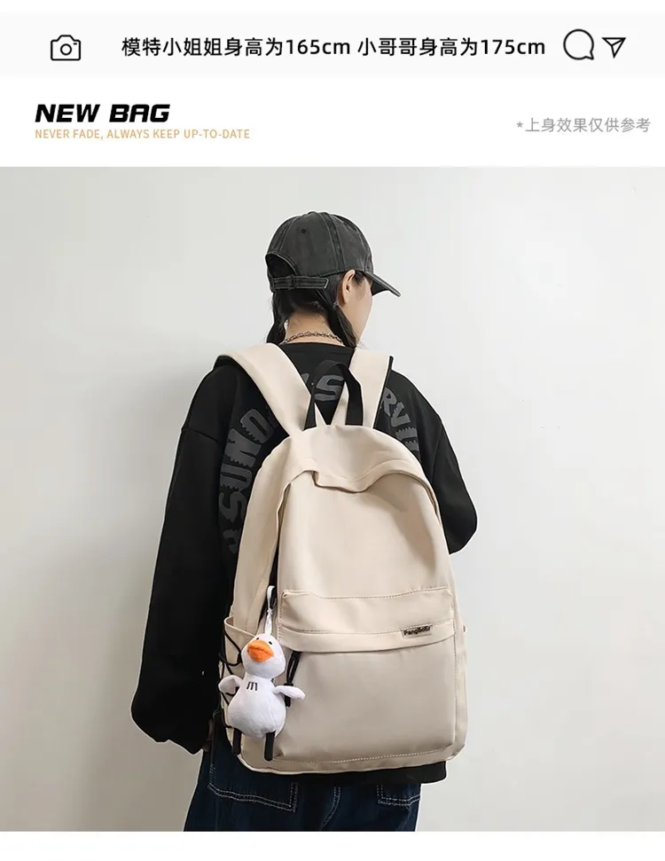 Large Capacity Waterproof Backpack for Men & Women - Japanese Style School Bag for Students, College, Travel, and Laptop showcase 5