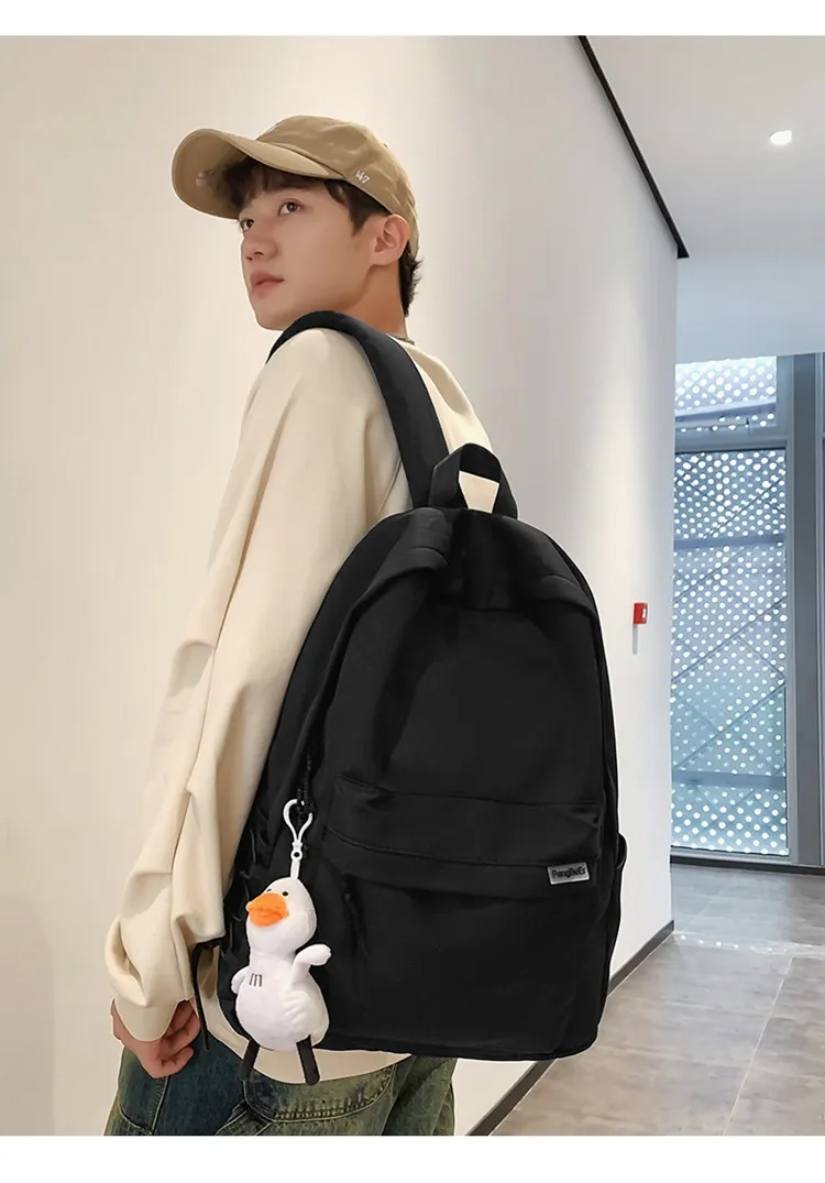 Large Capacity Waterproof Backpack for Men & Women - Japanese Style School Bag for Students, College, Travel, and Laptop showcase 9