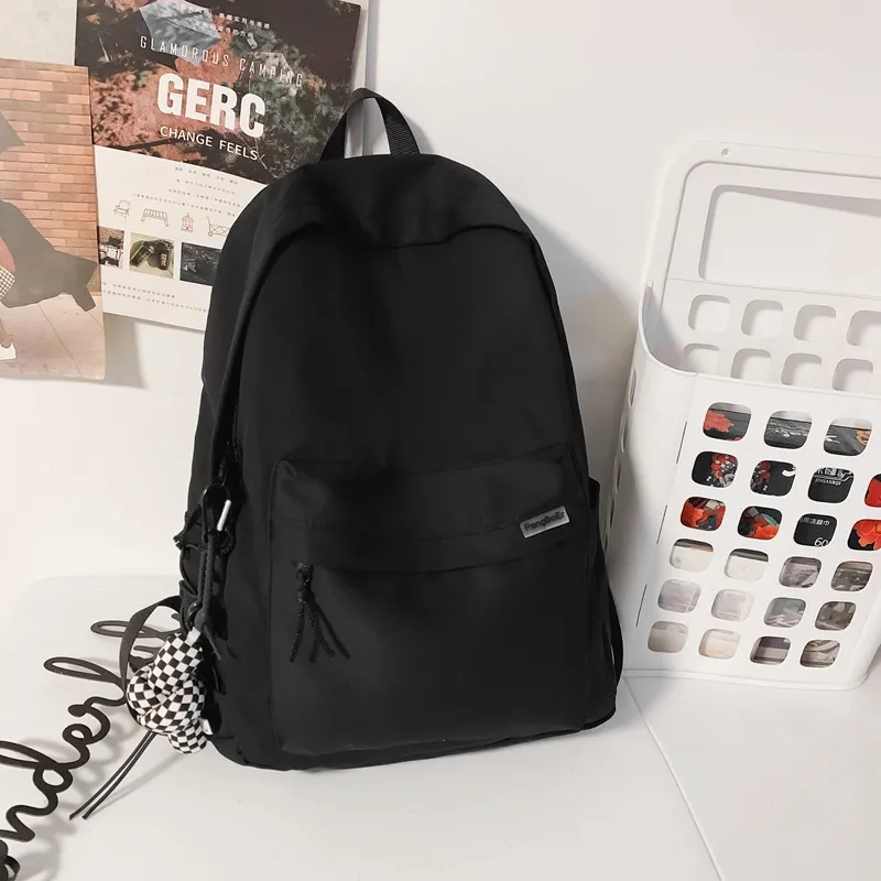 Large Capacity Waterproof Backpack for Men & Women - Japanese Style School Bag for Students, College, Travel, and Laptop - Image 4