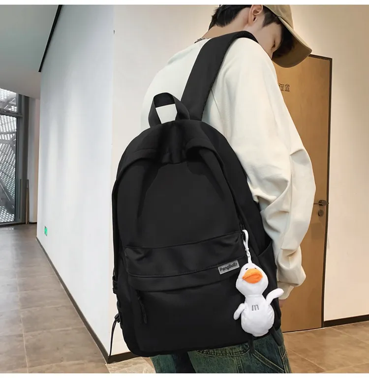 Large Capacity Waterproof Backpack for Men & Women - Japanese Style School Bag for Students, College, Travel, and Laptop showcase 12