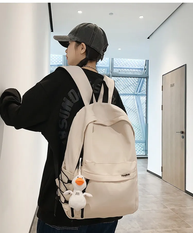 Large Capacity Waterproof Backpack for Men & Women - Japanese Style School Bag for Students, College, Travel, and Laptop showcase 2