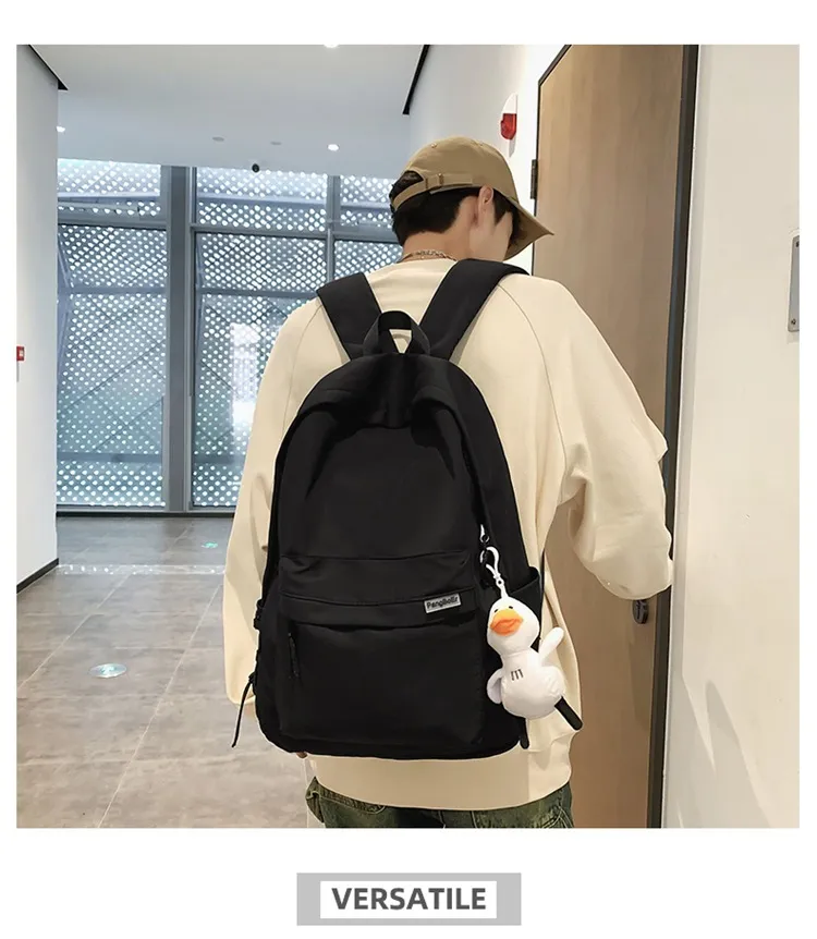 Large Capacity Waterproof Backpack for Men & Women - Japanese Style School Bag for Students, College, Travel, and Laptop showcase 10