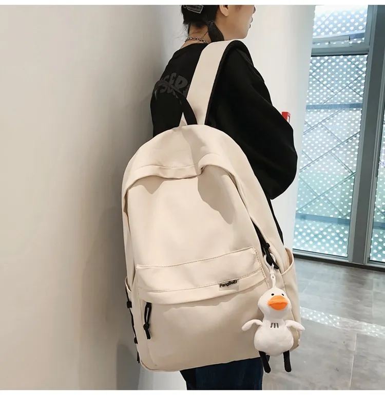 Large Capacity Waterproof Backpack for Men & Women - Japanese Style School Bag for Students, College, Travel, and Laptop showcase 19
