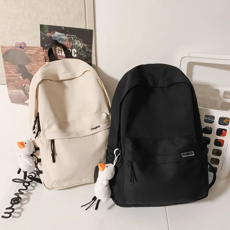 Large Capacity Waterproof Backpack for Men & Women - Japanese Style School Bag for Students, College, Travel, and Laptop - Image 2