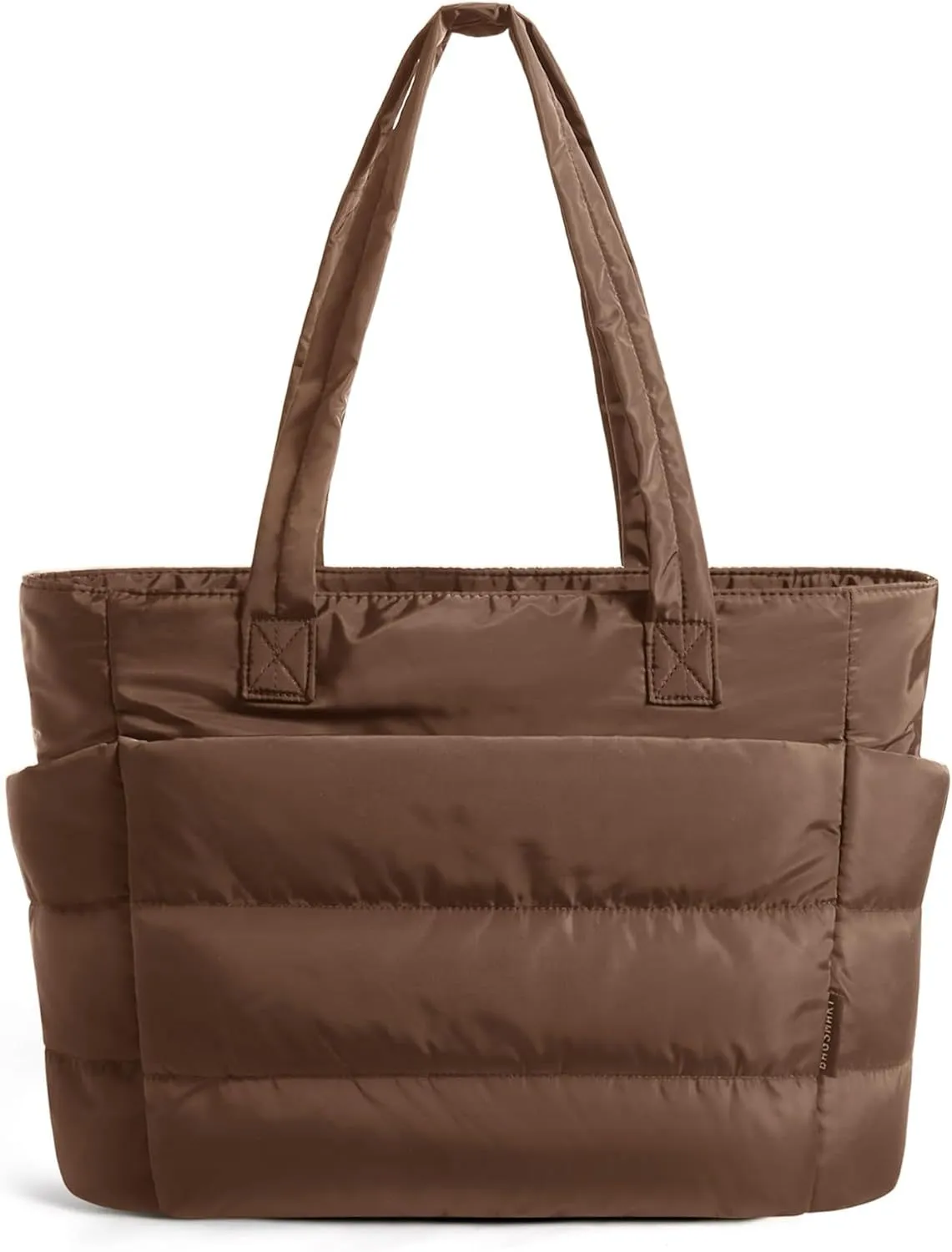 Custom-Made Striped Tote Bag for Women, Large Capacity Fashionable Handbag, Chic Commuter Bag with High-End Feel, Versatile Shoulder Bag for Daily Use - Image 7