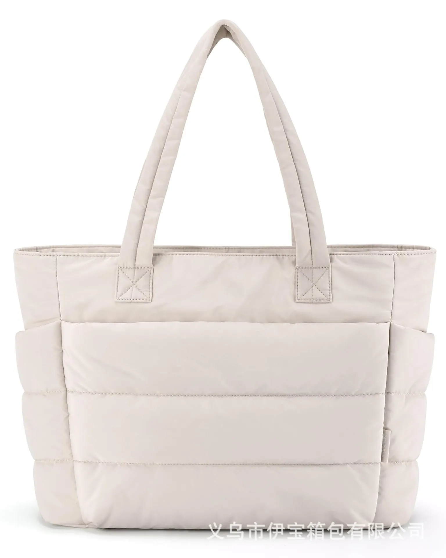 Custom-Made Striped Tote Bag for Women, Large Capacity Fashionable Handbag, Chic Commuter Bag with High-End Feel, Versatile Shoulder Bag for Daily Use - Image 6