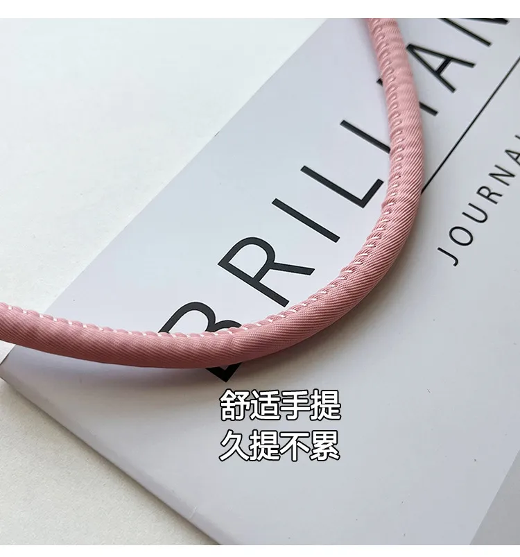 South Korea Style 2024 New Nylon Bucket Bag Women's Casual Versatile Handbag Shoulder Armpit Bag showcase 4