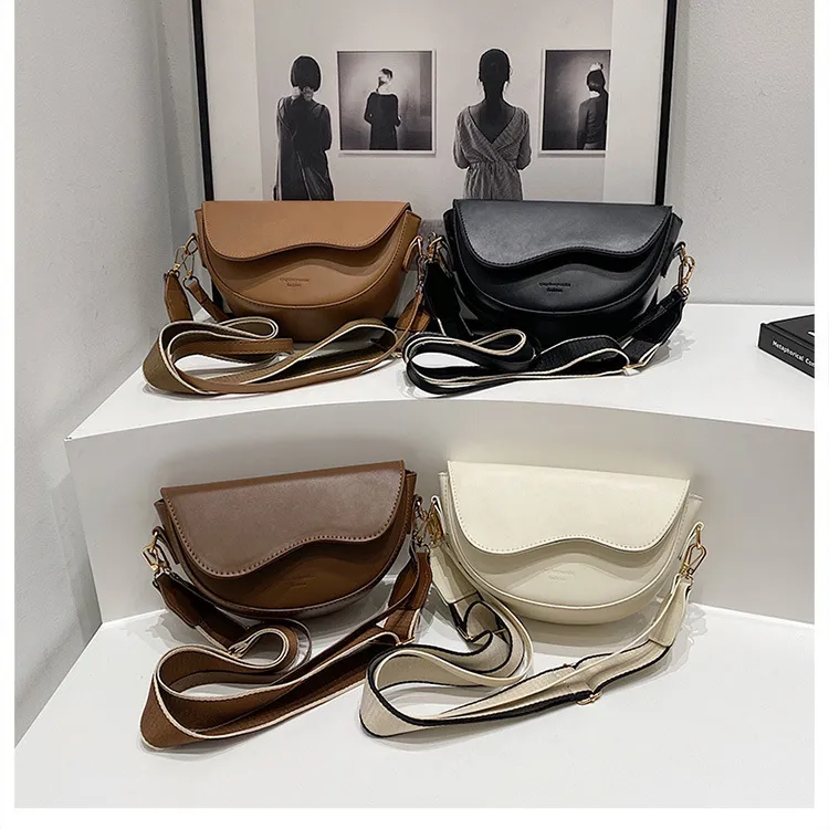 Women's Fashion Trendy Shoulder Bag - 2023 Winter Niche Casual Crossbody Saddle Bag for Ladies showcase 20