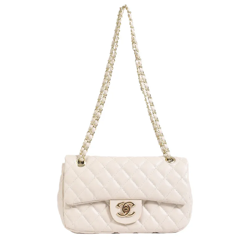 2023 New Fashion Women's Rhombus Shoulder Bag - Elegant Small Square Messenger Bag, Chanel Style Handbag for Versatile Use - Image 5