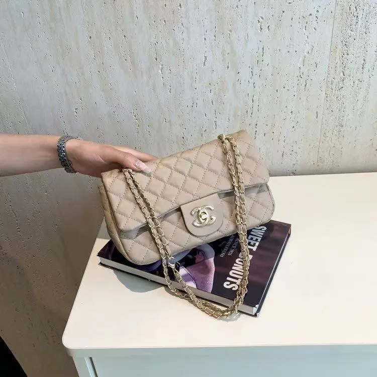 2023 New Fashion Women's Rhombus Shoulder Bag - Elegant Small Square Messenger Bag, Chanel Style Handbag for Versatile Use - Image 10