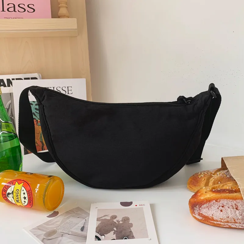 U Family Trendy Nylon Crossbody Bag for Women - Lightweight Small Shoulder Bag, Versatile Dumpling Style for Summer Travel and Daily Use thumbnail 2