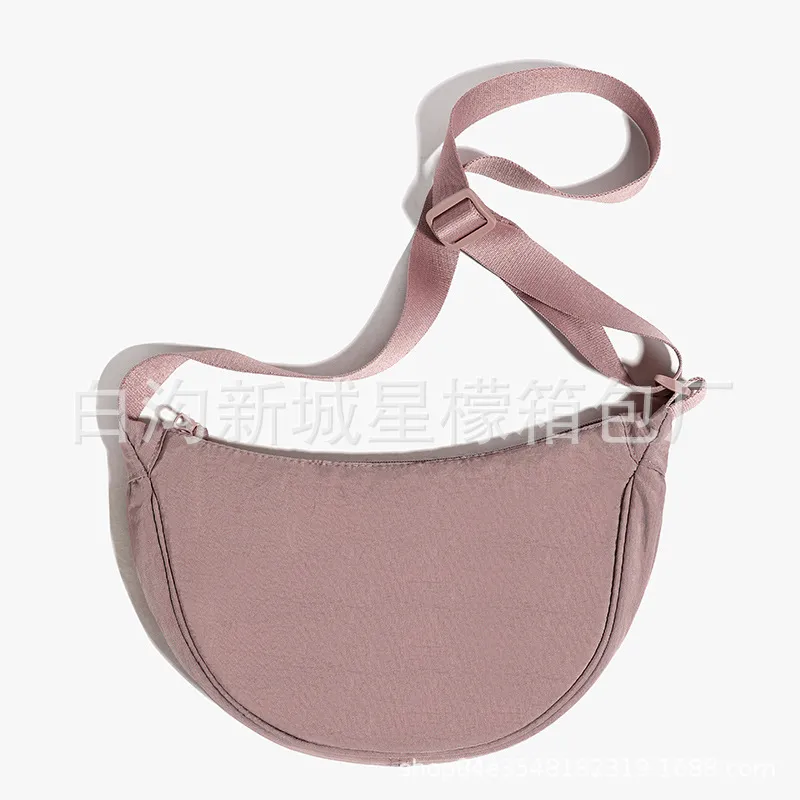 U Family Trendy Nylon Crossbody Bag for Women - Lightweight Small Shoulder Bag, Versatile Dumpling Style for Summer Travel and Daily Use thumbnail 6