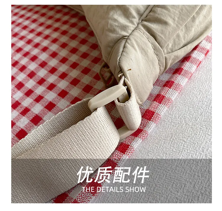 U Family Trendy Nylon Crossbody Bag for Women - Lightweight Small Shoulder Bag, Versatile Dumpling Style for Summer Travel and Daily Use showcase 8
