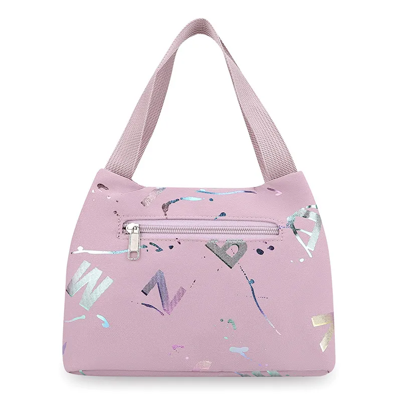 Fashionable Printed Women's Handbag - Large Capacity Work Commute Tote Bag, Portable Mommy Bag for Daily Outings thumbnail 9