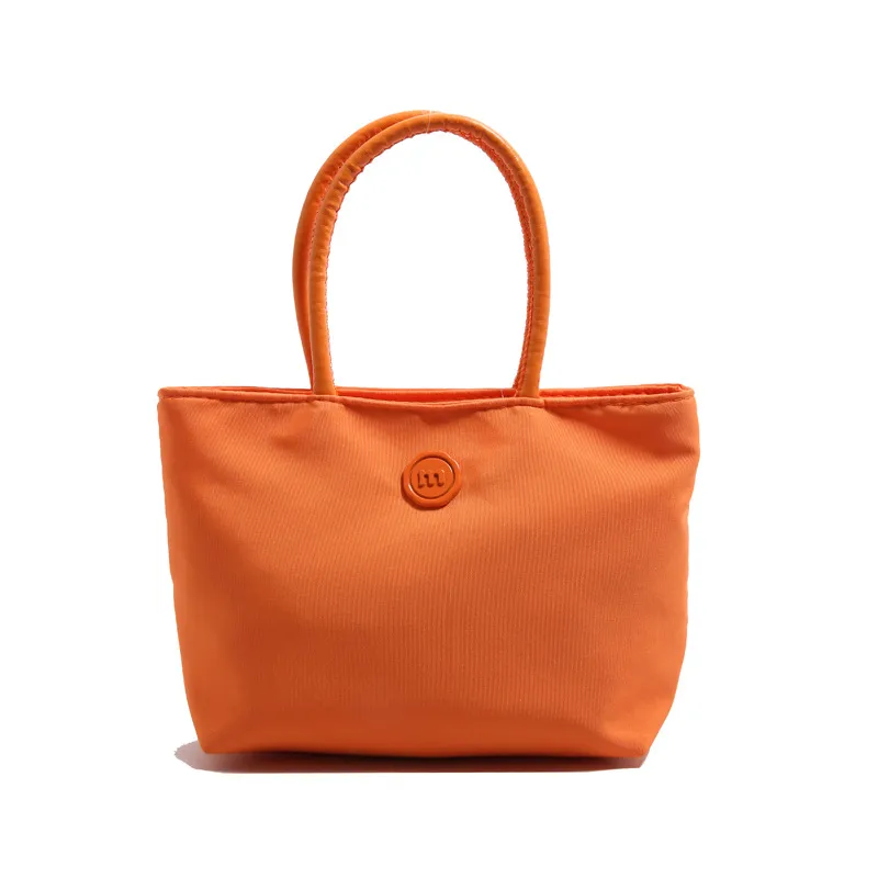 2025 Korean Style Dopamine Versatile Mini Handbag for Women, Nylon Commuter Tote Bag, Chic and Practical for Daily Use - Image 5