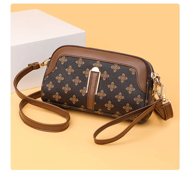 New 2025 Women's Small Shoulder Bag Versatile Coin Purse Phone Holder Clutch Crossbody Bag for Mothers showcase 13